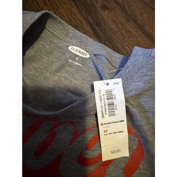 Old Navy Graphic Boy Tee 5T NWT - Picture 2 of 3
